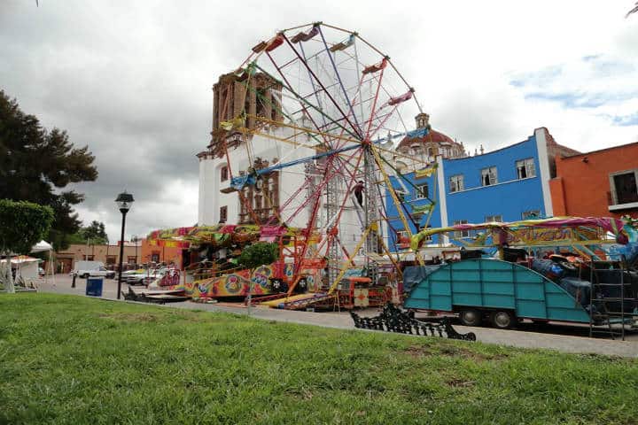 Fiesta a San Juan Bautista en Zimapán.