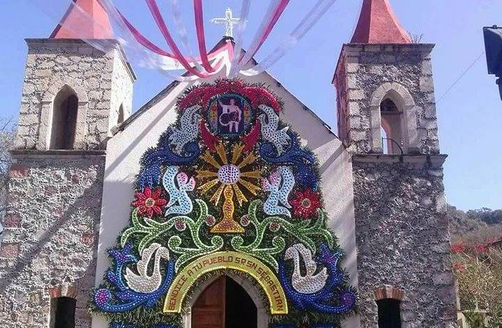 Fiesta de San Juan Bautista en Huasca de Ocampo.