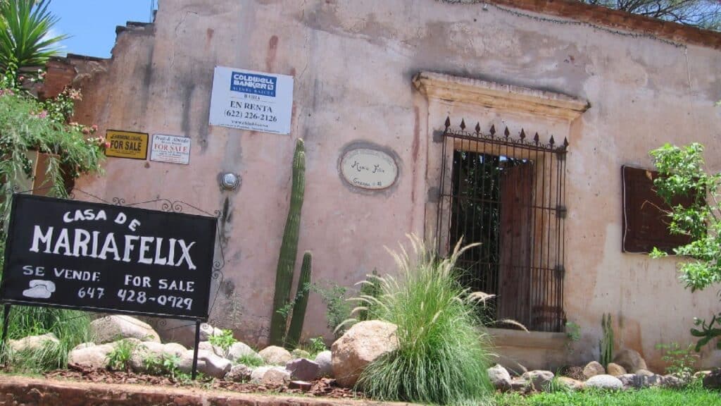 Casa de María Félix, Álamos, Sonora.