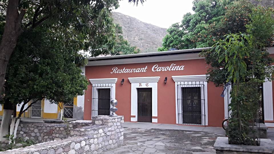Restaurante Carolina en Batopilas, Chihuahua.