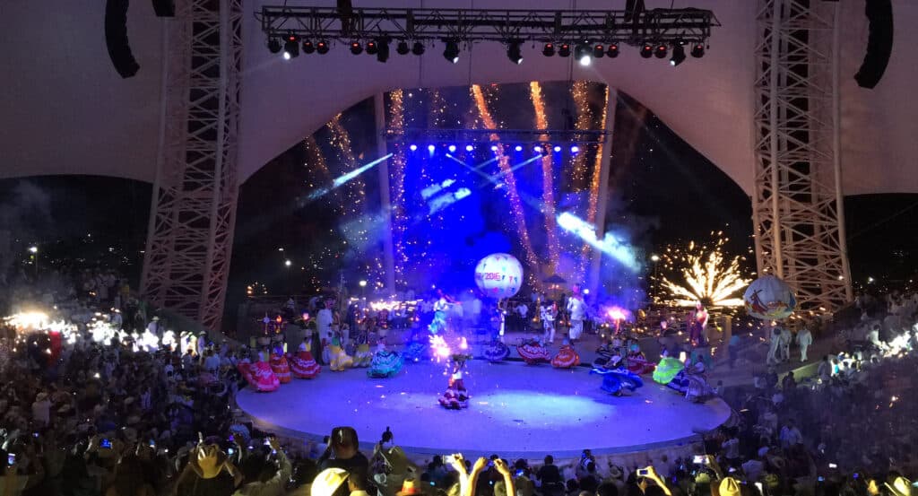 Festival del Circo en Mazunte.