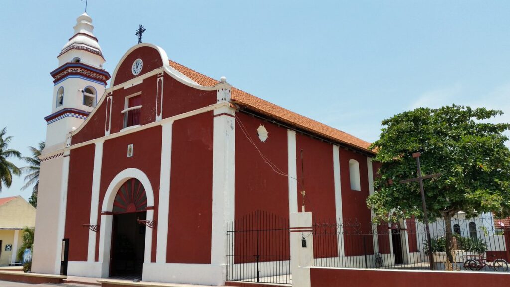 Iglesia de San Joaquín en Palizada, Campeche.