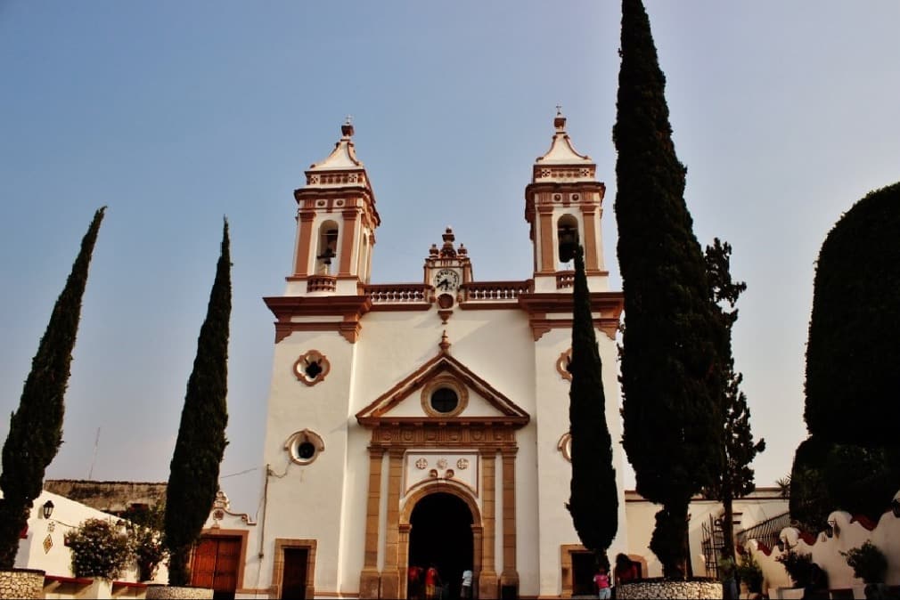 Iglesia de Santa Veracruz en Taxco.