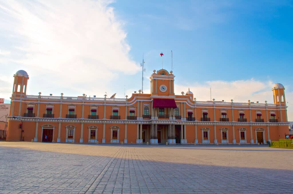 Imagen tomada de la red. Palacio Municipal de Tepic Nayarit.