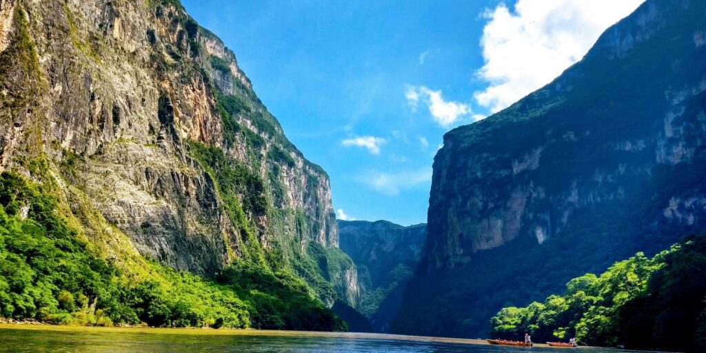 Parque Nacional Cañón del Sumidero. 