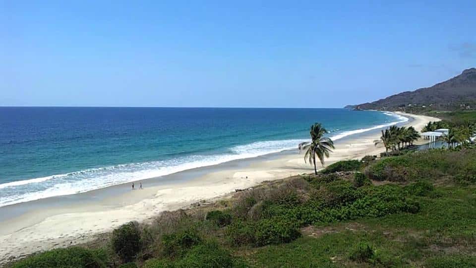 Litibú, playa virgen del estado de Nayarit. 