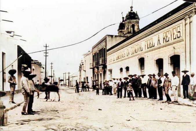 Foto antigua del municipio de Huamantla. Imagen tomada de internet.