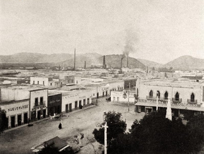 Foto antigua de Mapimí. Imagen tomada de México en Fotos.