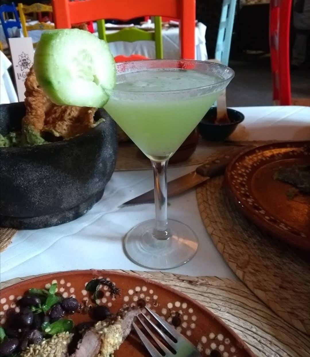 Margarita de tuna en La Gruta de Teotihuacán. Imagen tomada de internet.