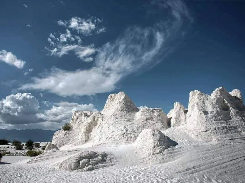 Descubre las Dunas de Yeso en Cuatro Ciénegas tan blancas como la nieve