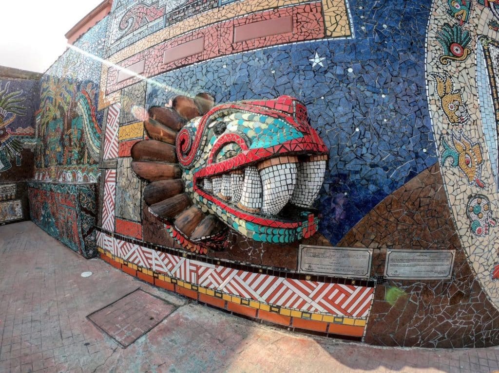 Mosaico monumental de Zacatlán. Foto: MXCity