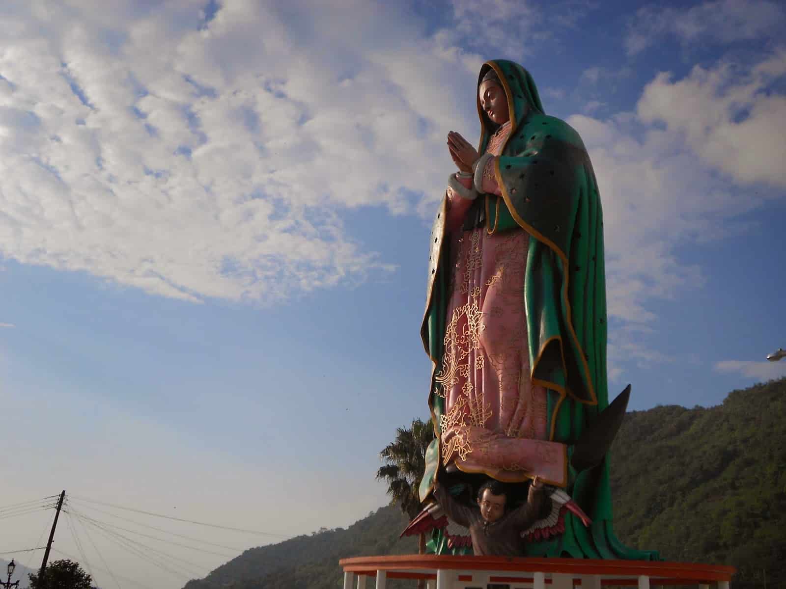 Conoce las cuatro Vírgenes de Guadalupe monumentales de México