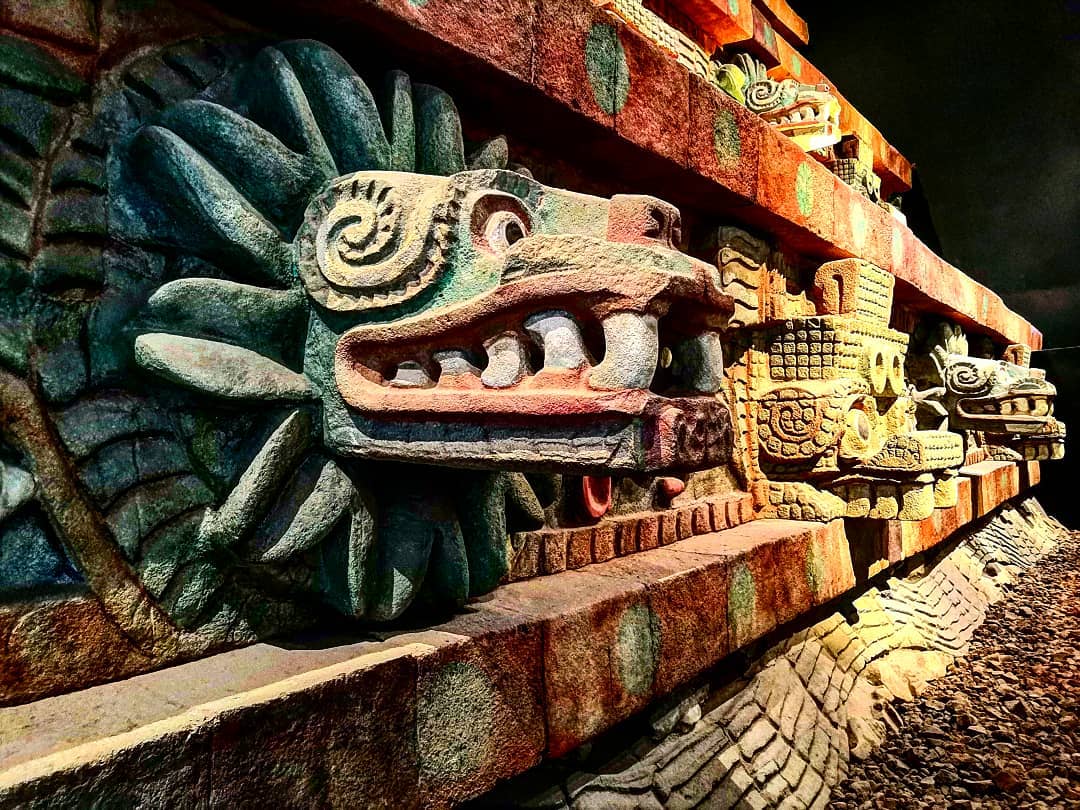 Templo de la Serpiente Emplumada. Foto: @turismoteotihuacanmx