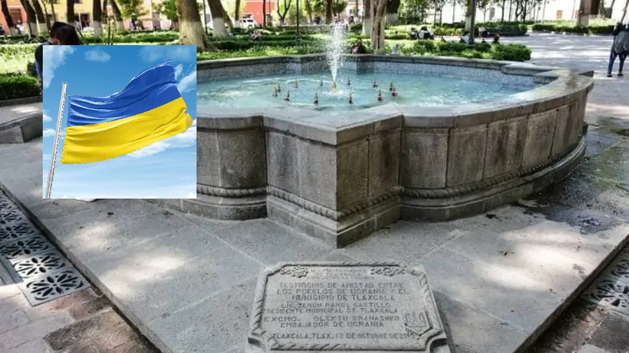 Es en su plaza principal -o el Zócalo-, como le dicen sus habitantes, donde se observa una placa que simboliza la unión entre ambas regiones.