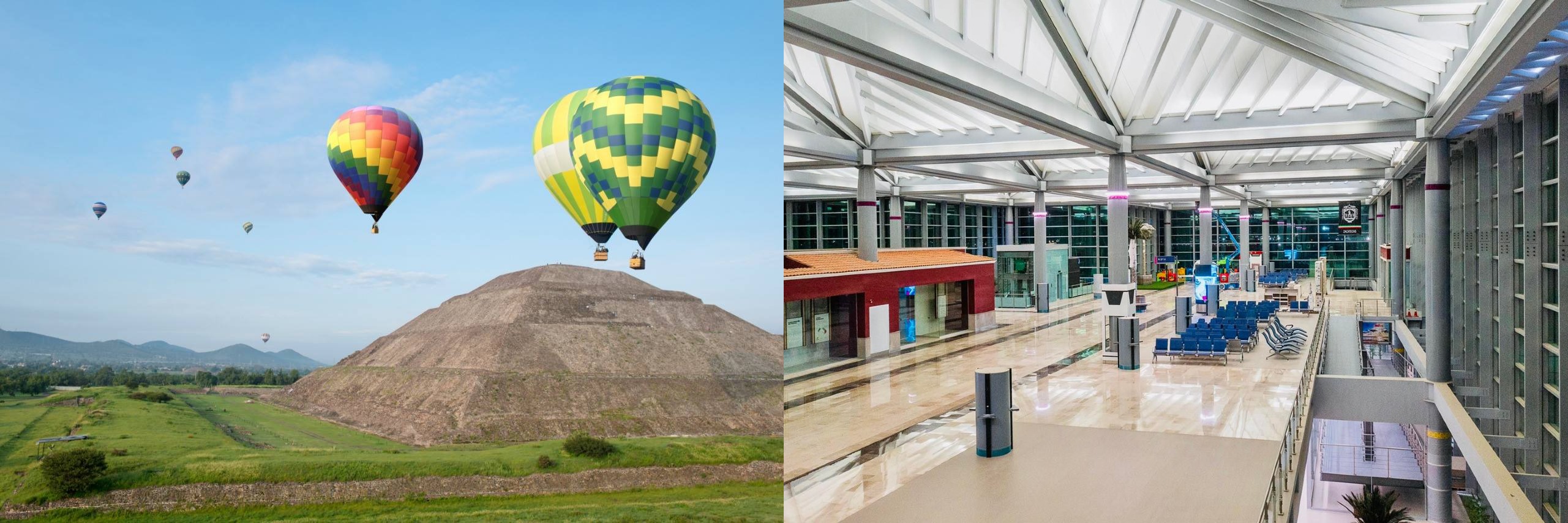 ¿Los vuelos en globo en Teotihuacán interfieren con los del AIFA? Esto sabemos 