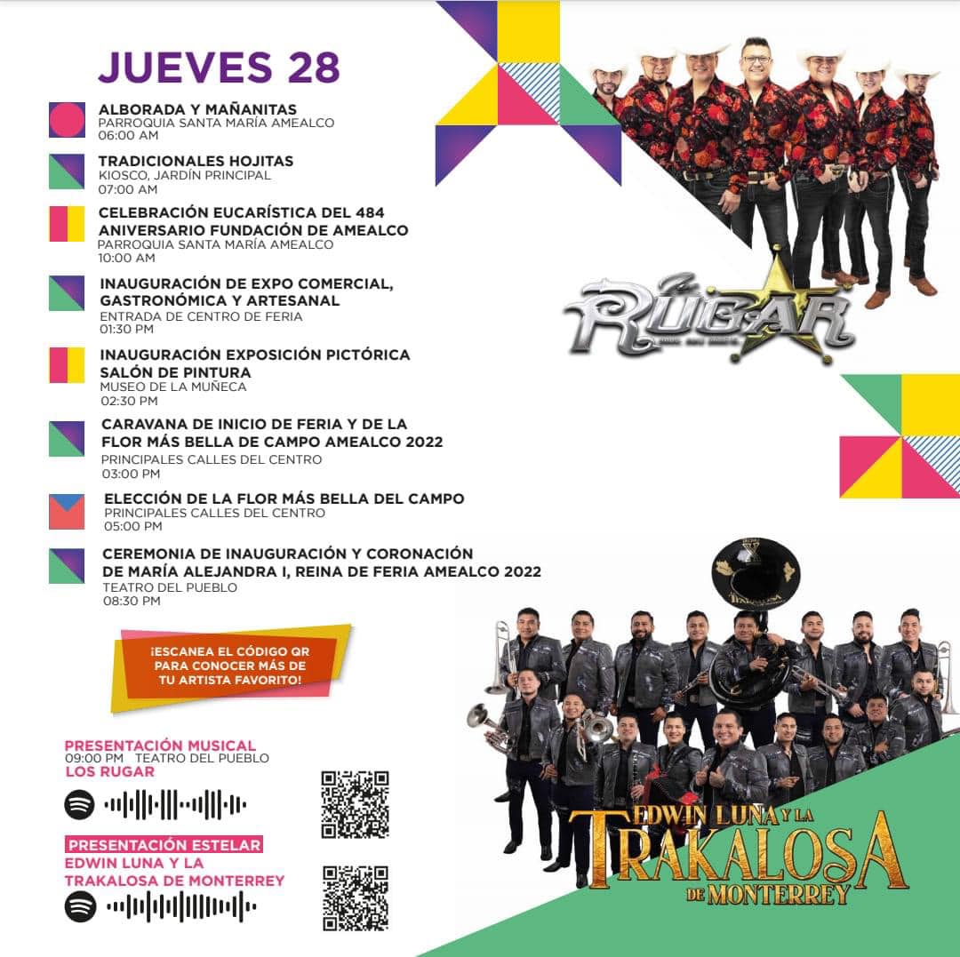 Ven a Querétaro y asiste a la Feria de Amealco 2022 Descubre México