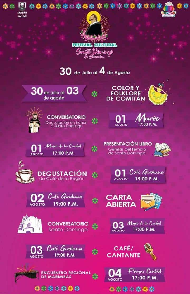 calendario Expo Feria Comitán