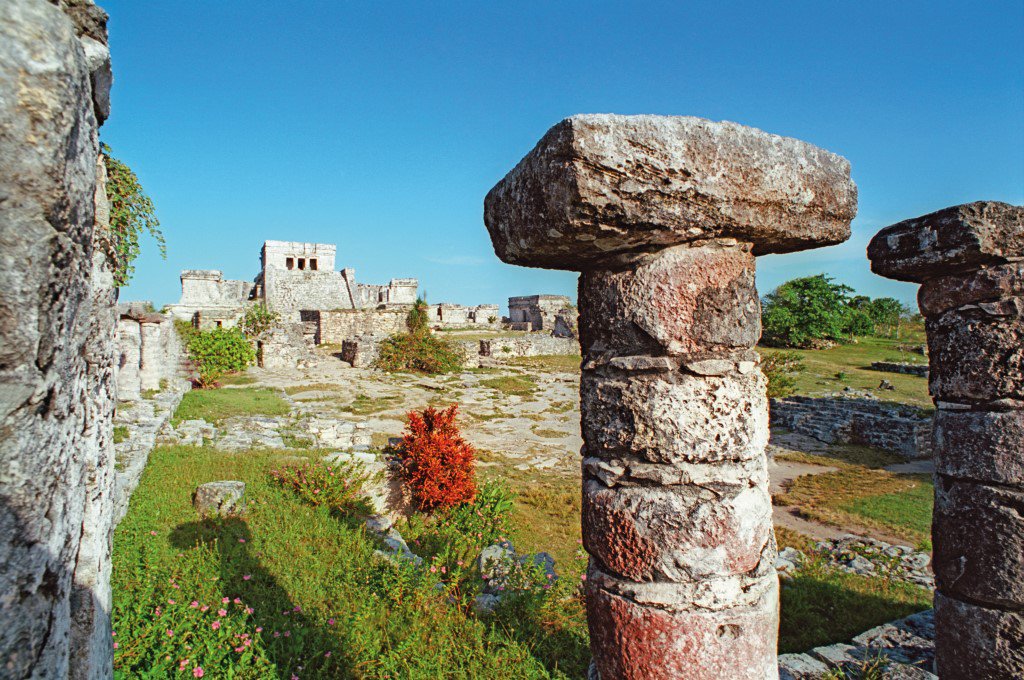 Playa de Tulum arqueologia