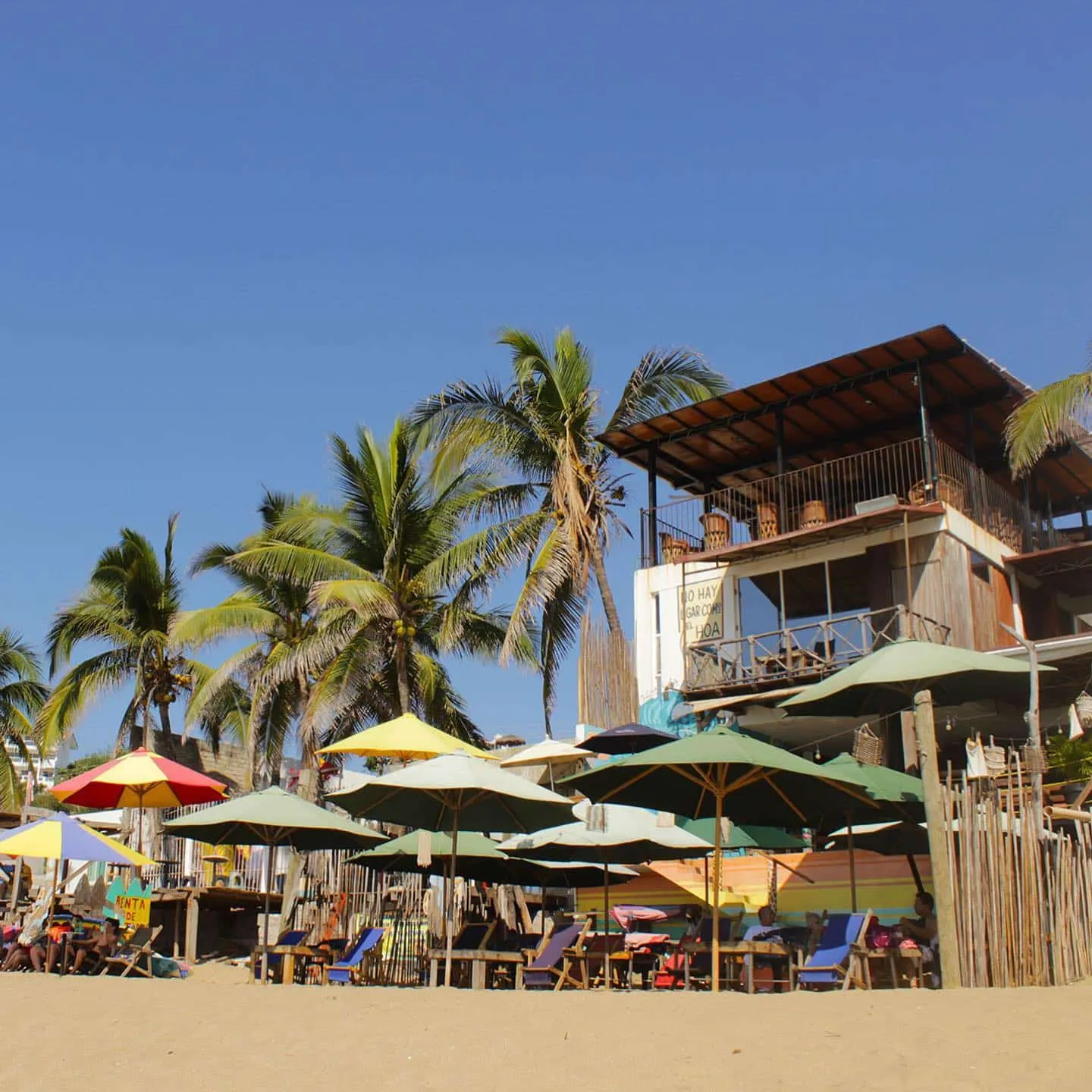 vista mar Hostal Olas Altas