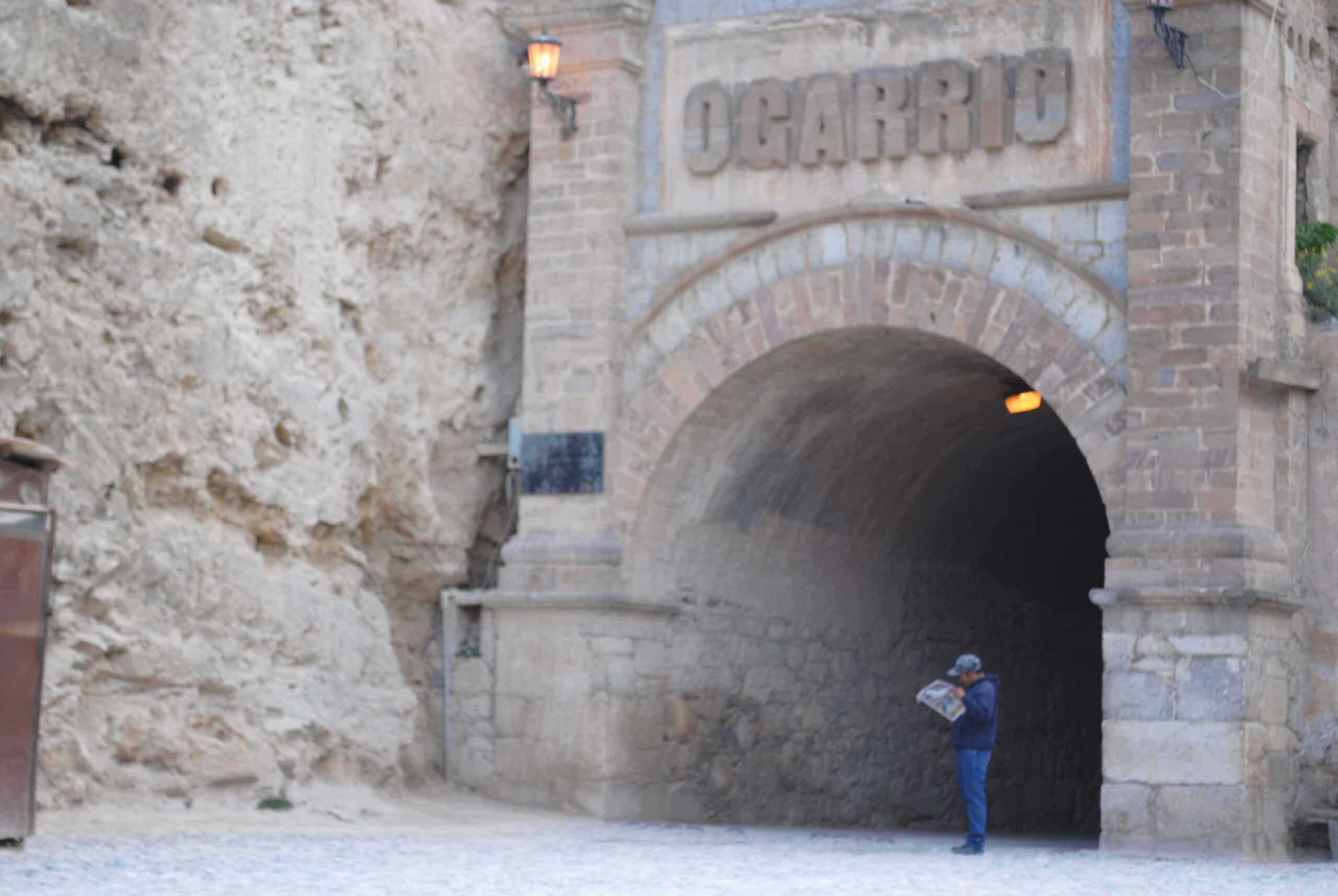 Túnel de Ogarrio en Real de Catorce