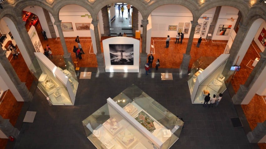Interior Museo Palacio Cultural Banamex