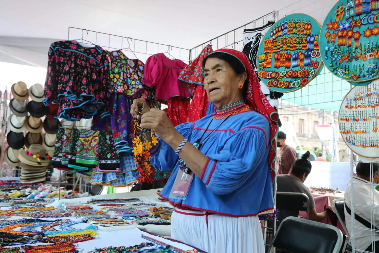 Mujer huichol