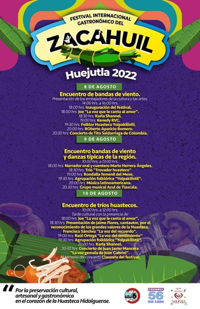 cartel del festival del zacahuil