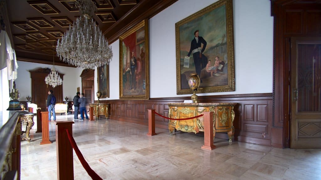 interior del Palacio de gobierno de Guadalajara