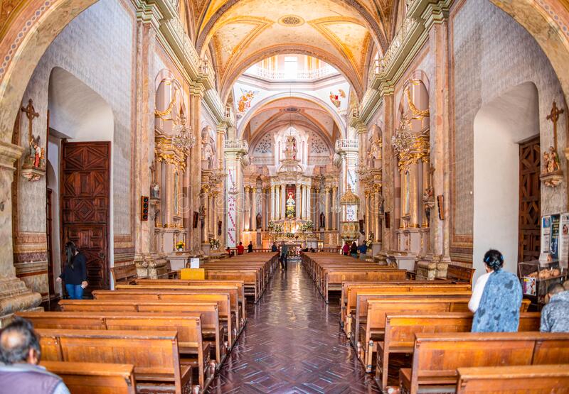 Interior de la Parroquia de Nuestra Señora de los Dolores