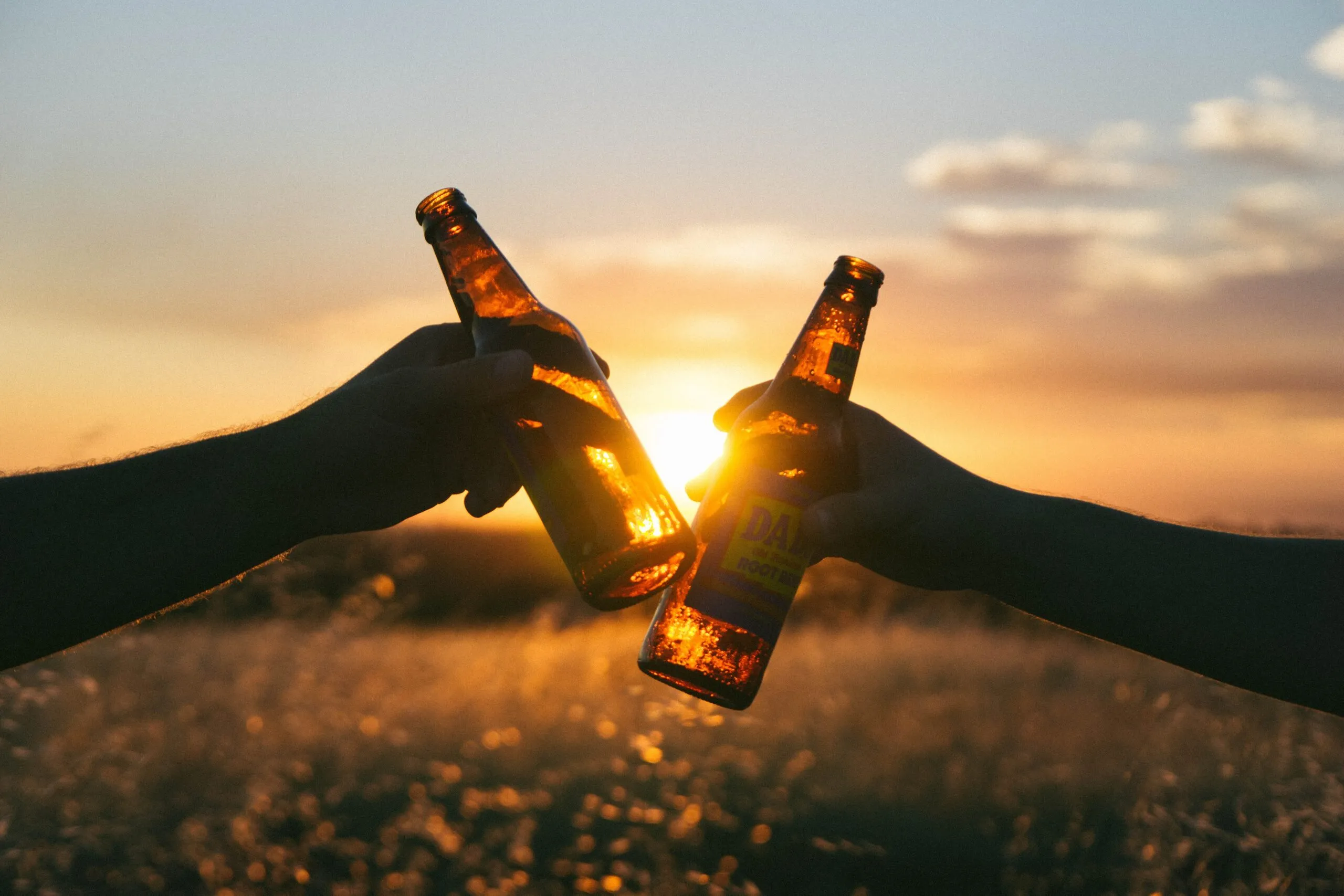 Botellas de cerveza