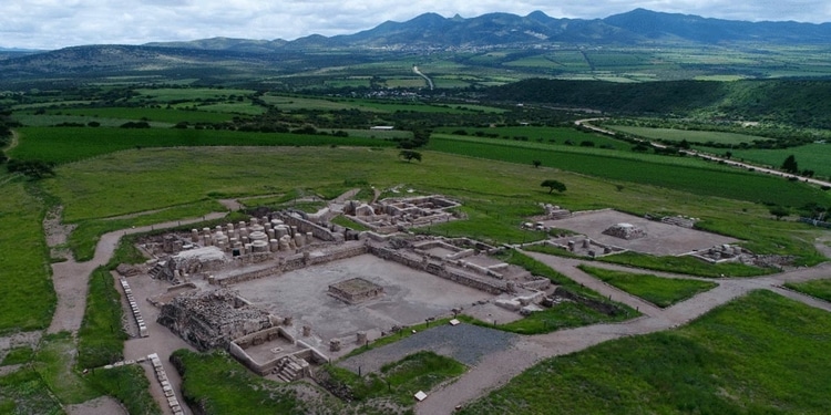 Zona arqueológica “La Quemada” en Zacatecas