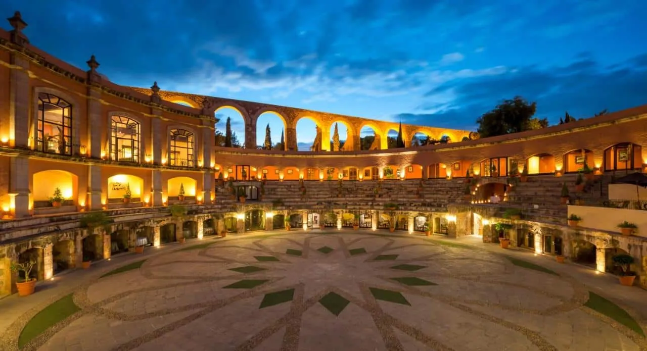 quinta real zacatecas vista amplia del lugar