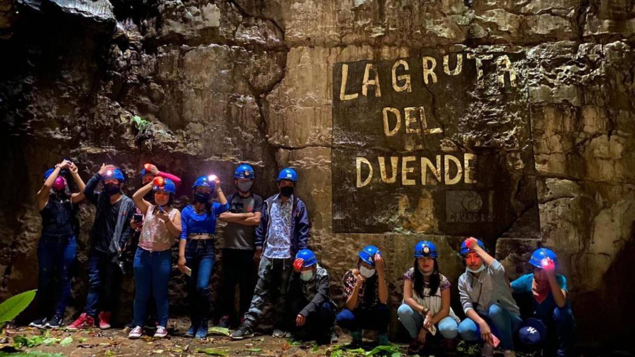Gruta del Duende, un tesoro natural extremo en el estado de Puebla