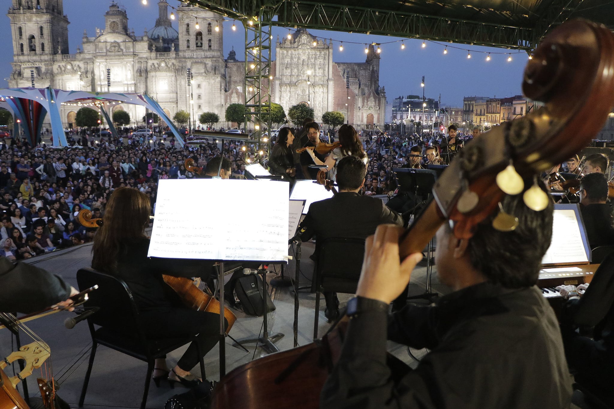 Orquesta Filarmónica de la CDMX ofrecerá concierto navideño en el Zócalo
