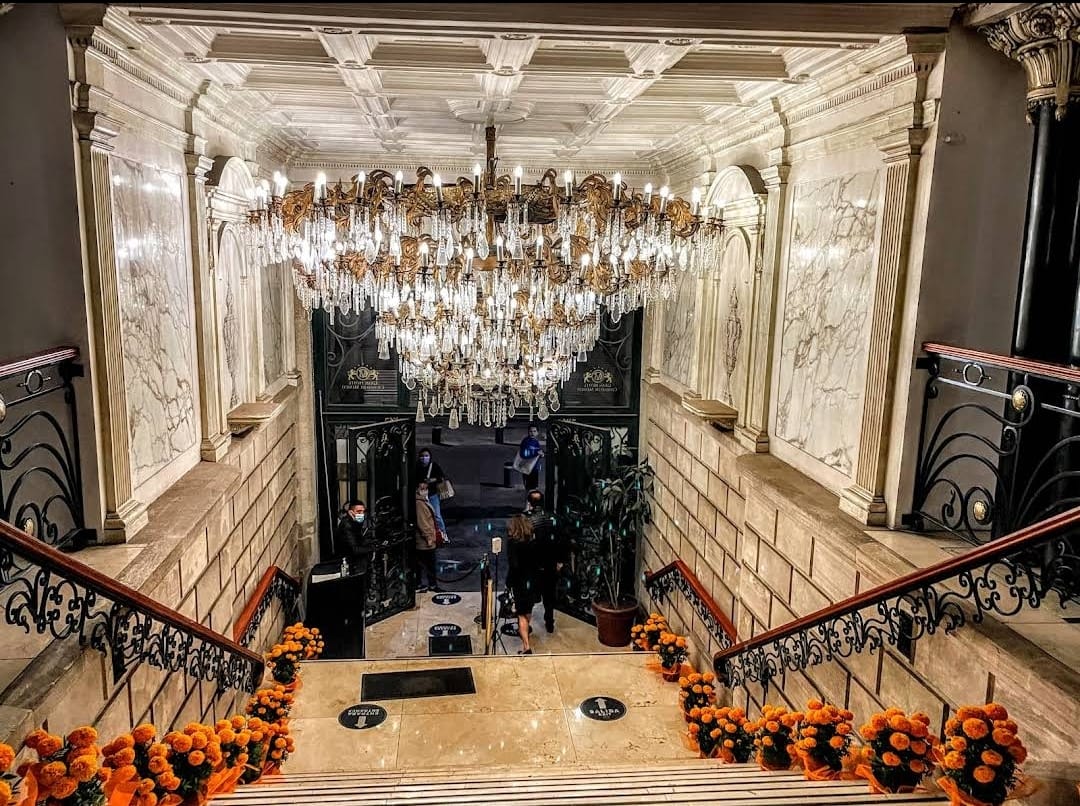 Terraza del Gran Hotel de México.