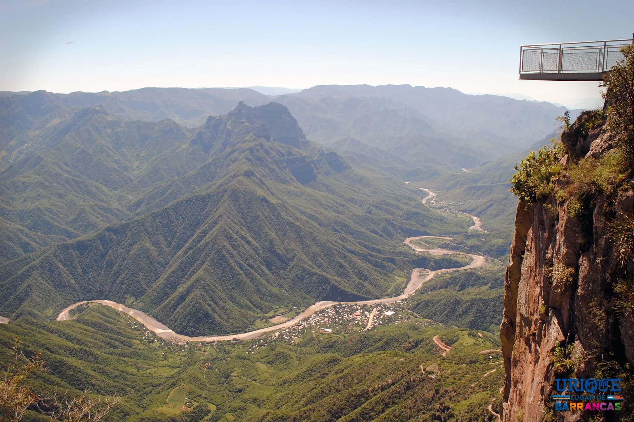 Cañon Urique tiene el mirador más alto de Chihuahua y de todo México
