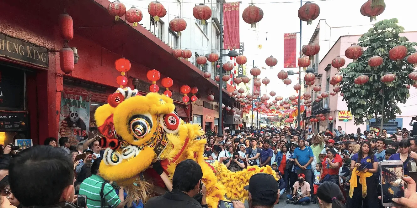 Festeja el Año Nuevo Chino en el Barrio Chino del Centro Histórico de la CDMX
