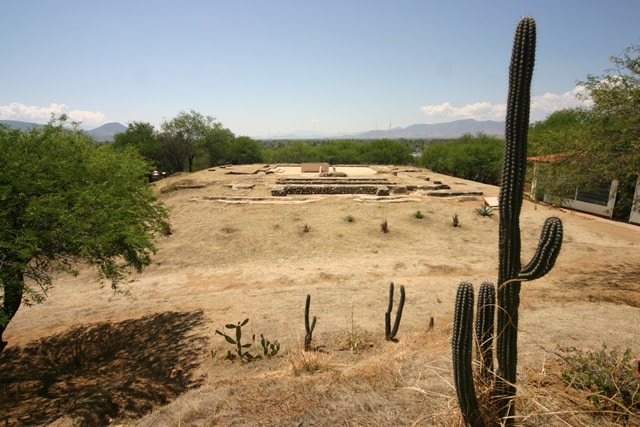 Zona arqueologíca de Zaachila, Oaxaca.