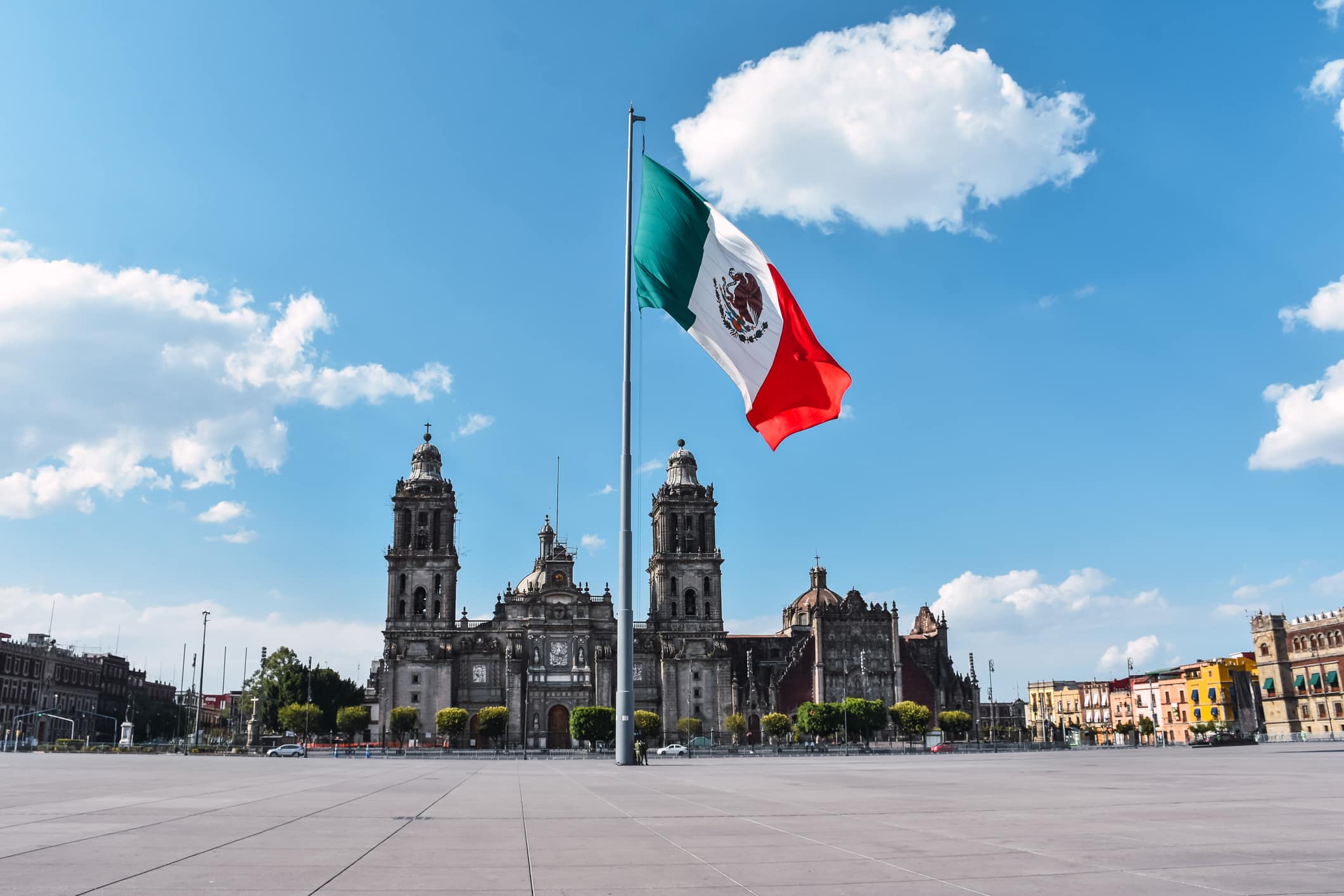 México celebra el Día de la Bandera