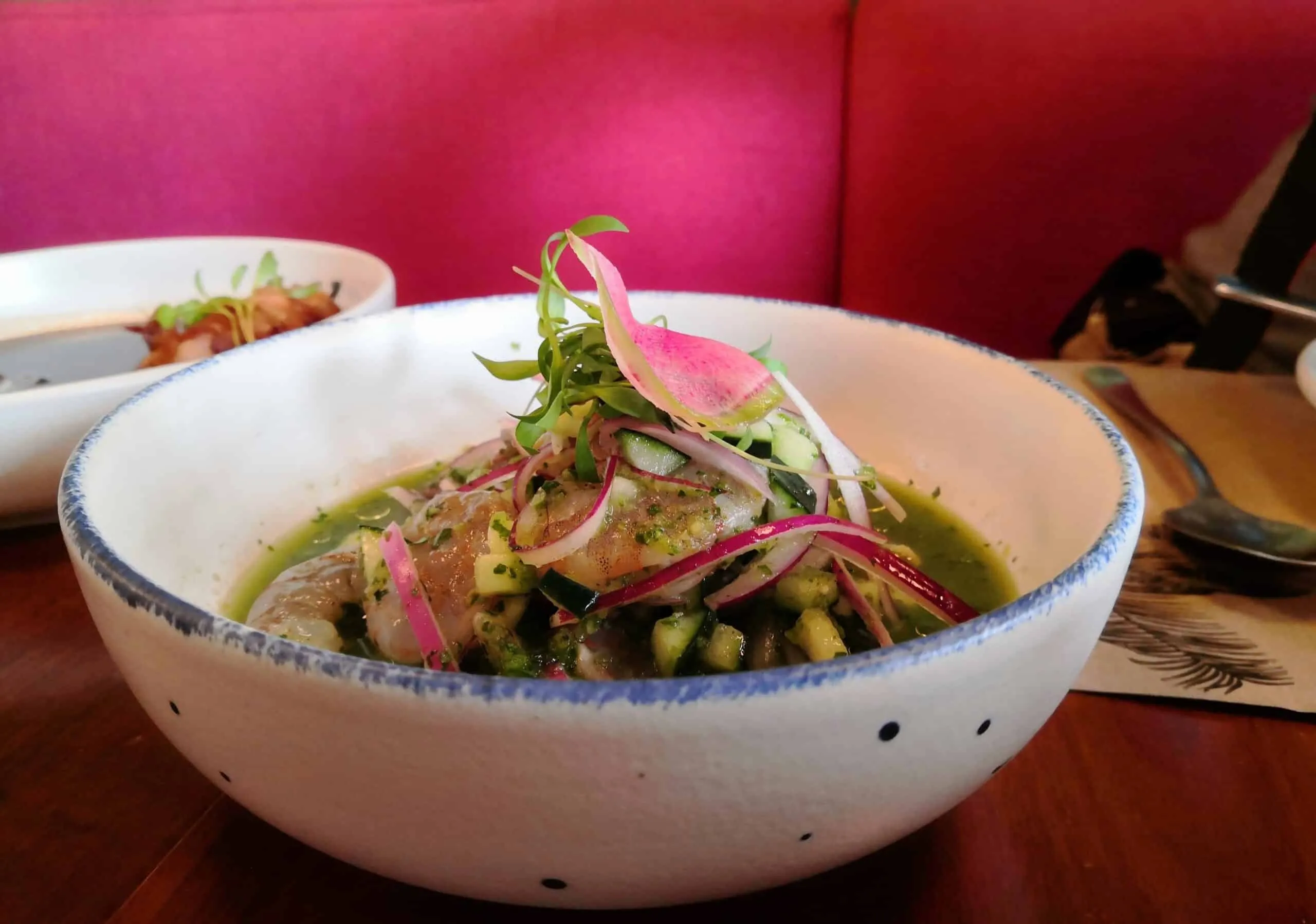 Aguachile de camarón