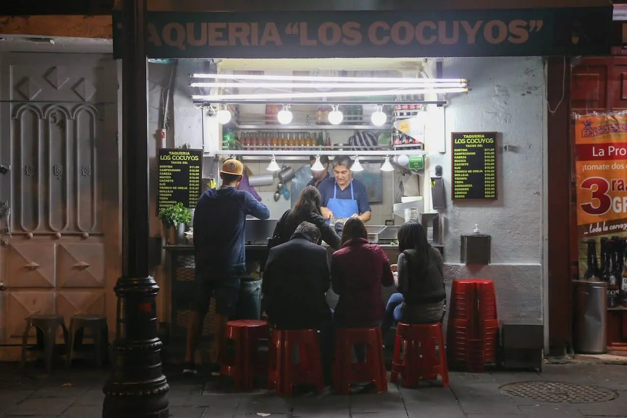Taquerías en la CDMX