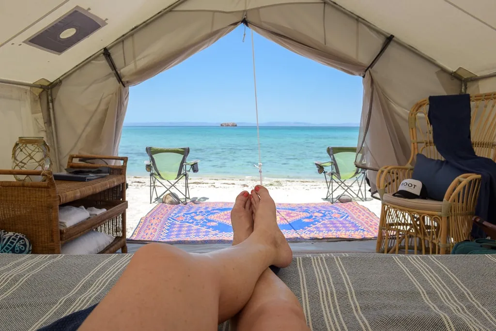 Estos son cuatro glampings en Baja California Sur