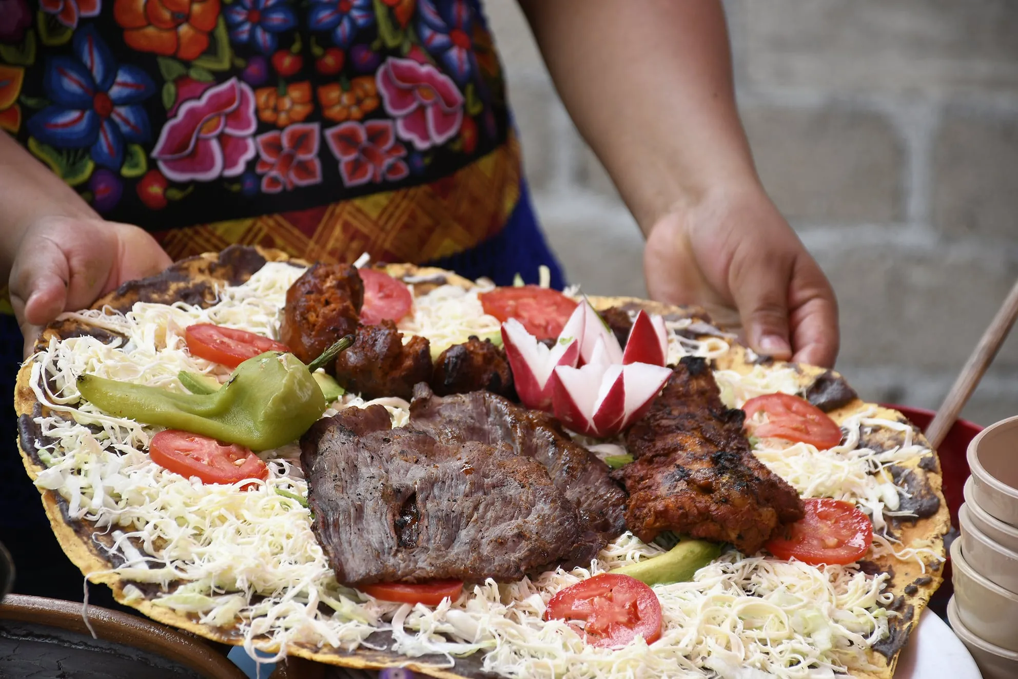 Tlayudas oaxaqueñas