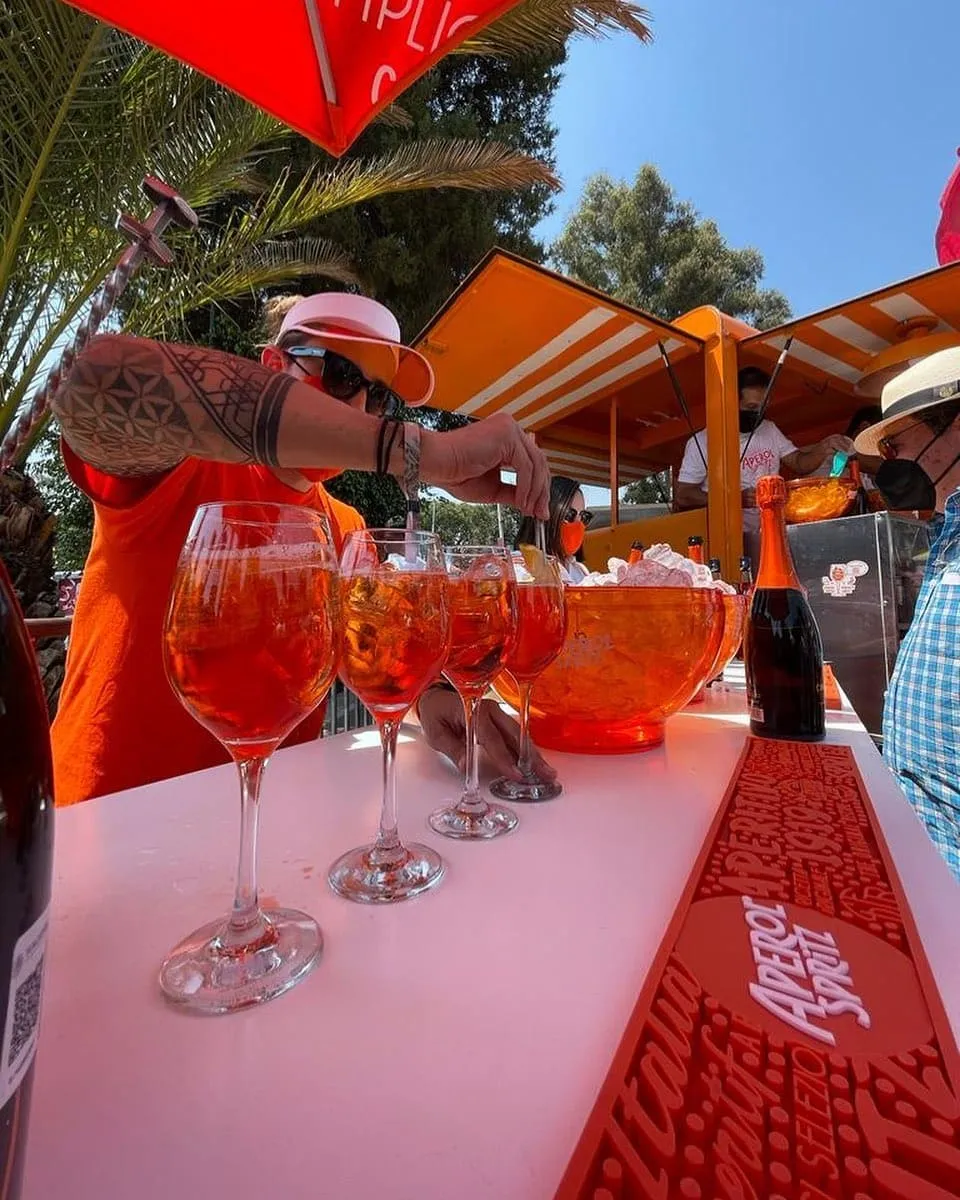 Copas de Aperol