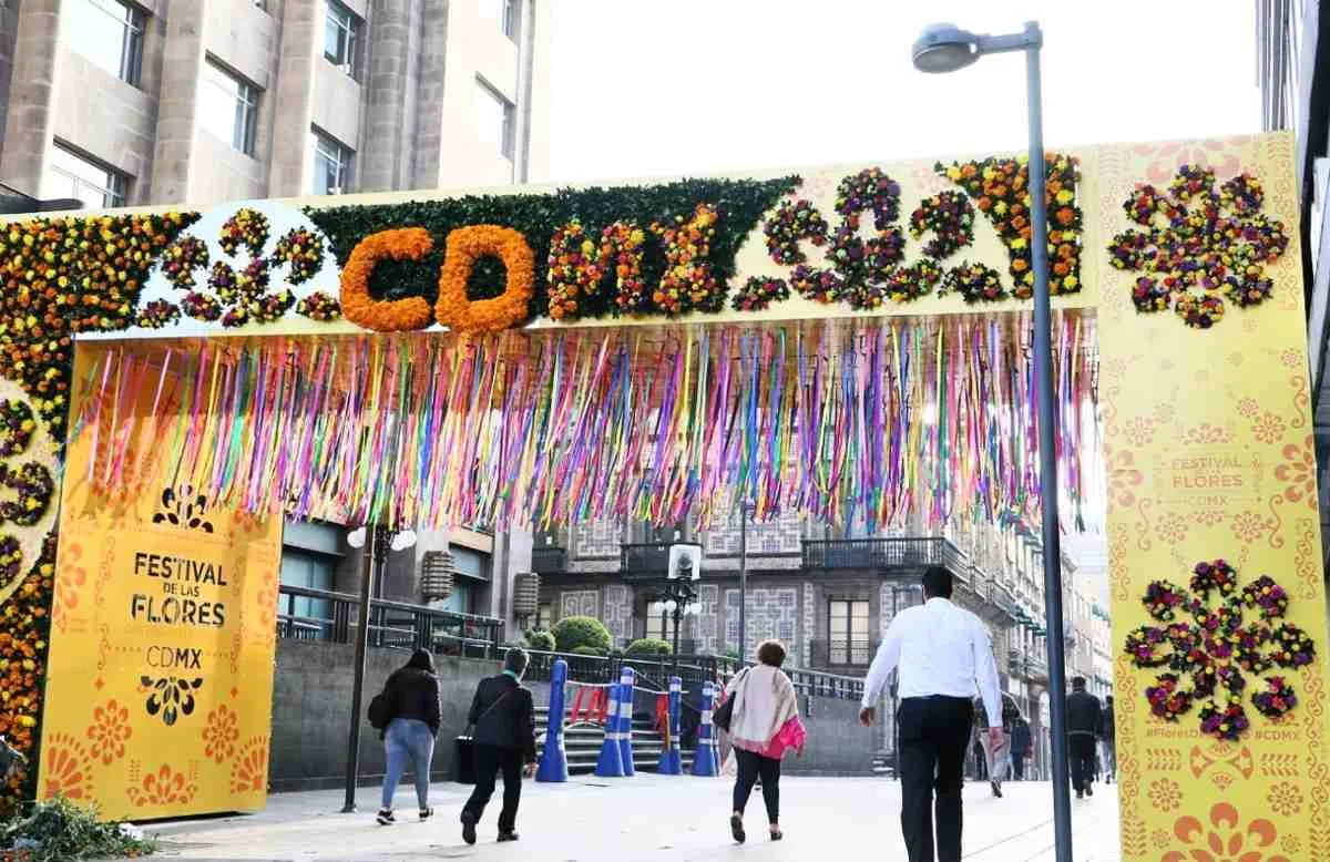 Festival de las Flores del Centro Histórico de la CDMX