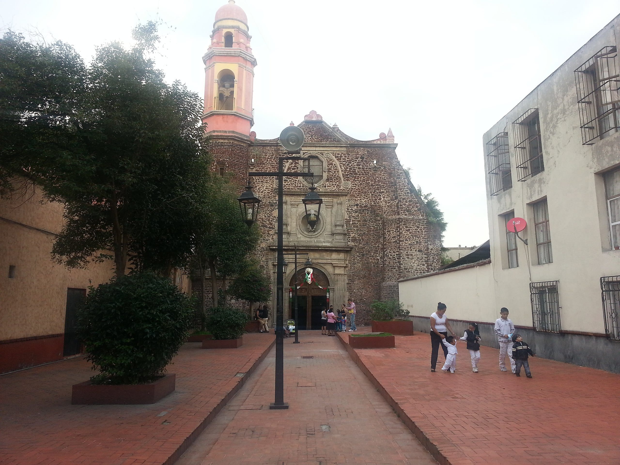 Santa María la Redonda, lugar donde nació Cantinflas
