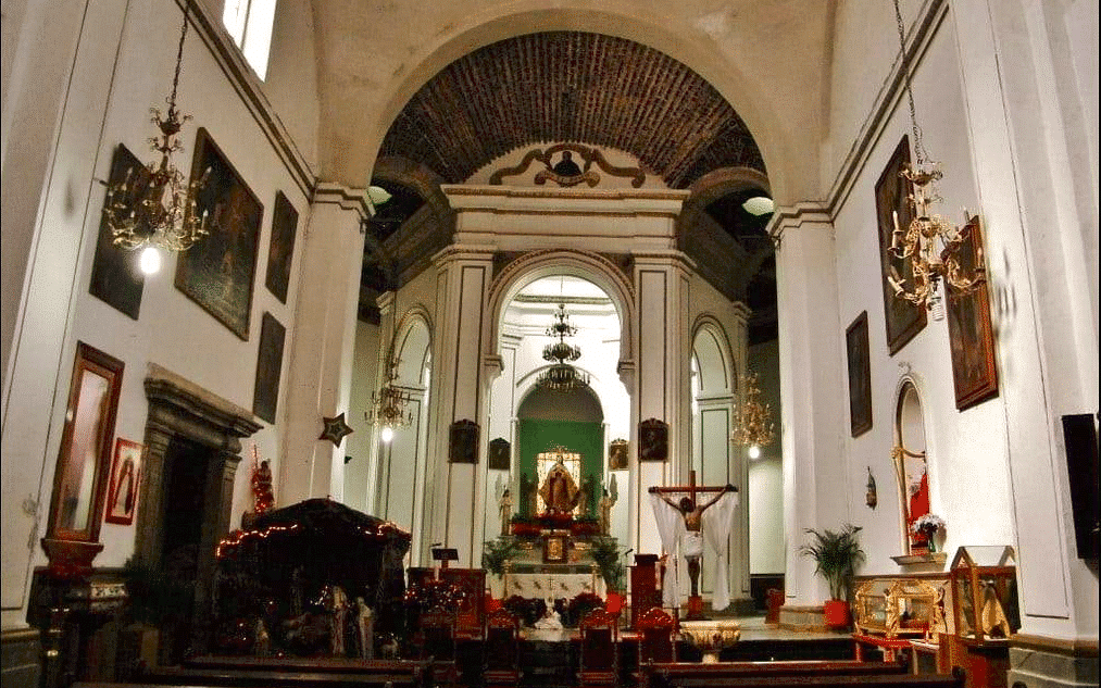 Santa María la Redonda, lugar donde nació Cantinflas