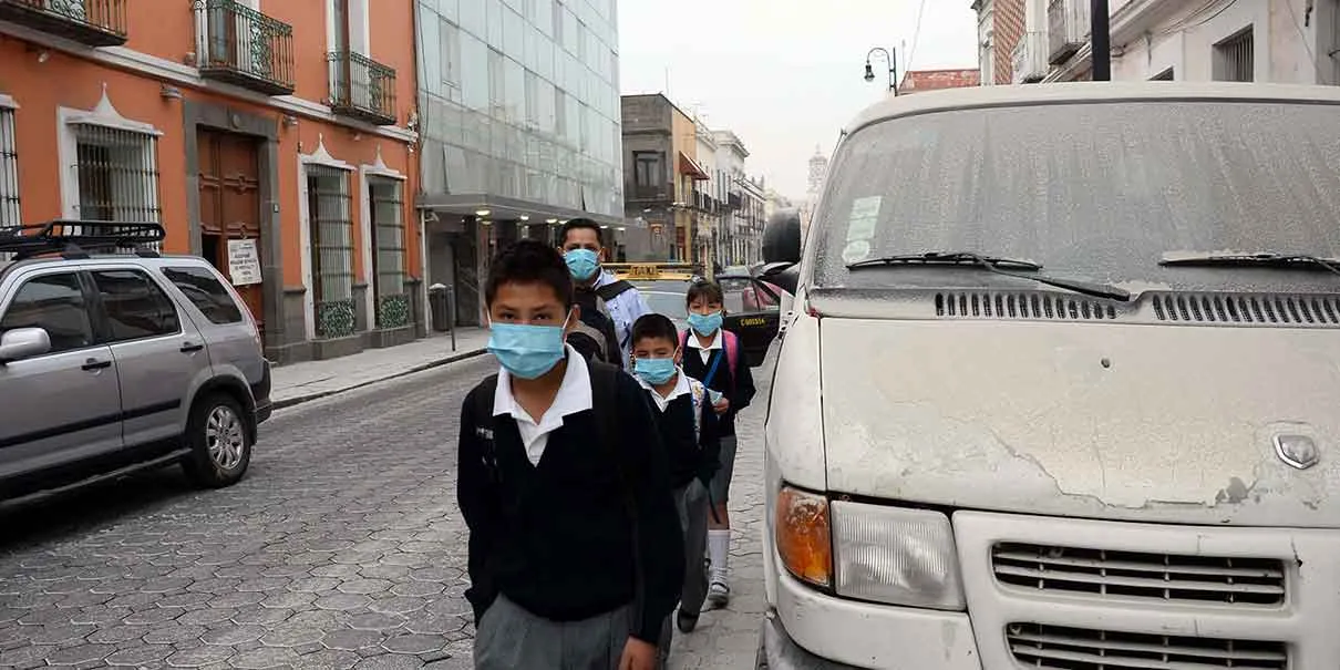 Estos son los municipios que suspenderán clases por el Popocatépetl