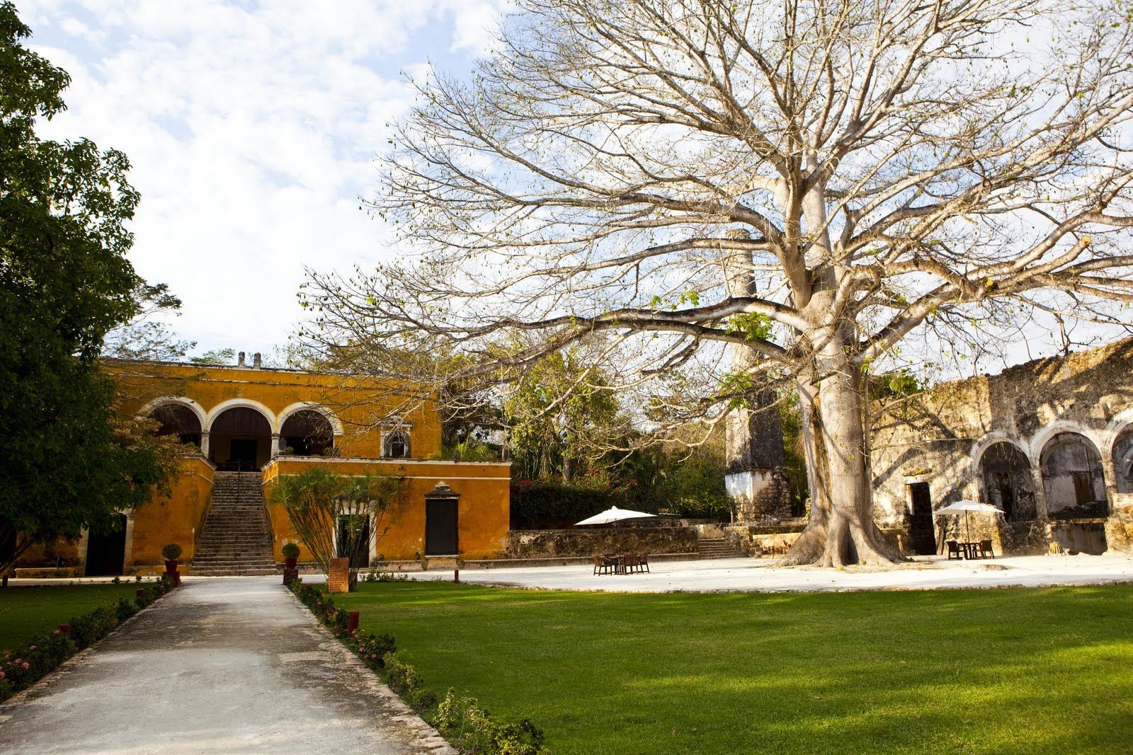 Hacienda Uayamón: un oasis histórico en la selva maya