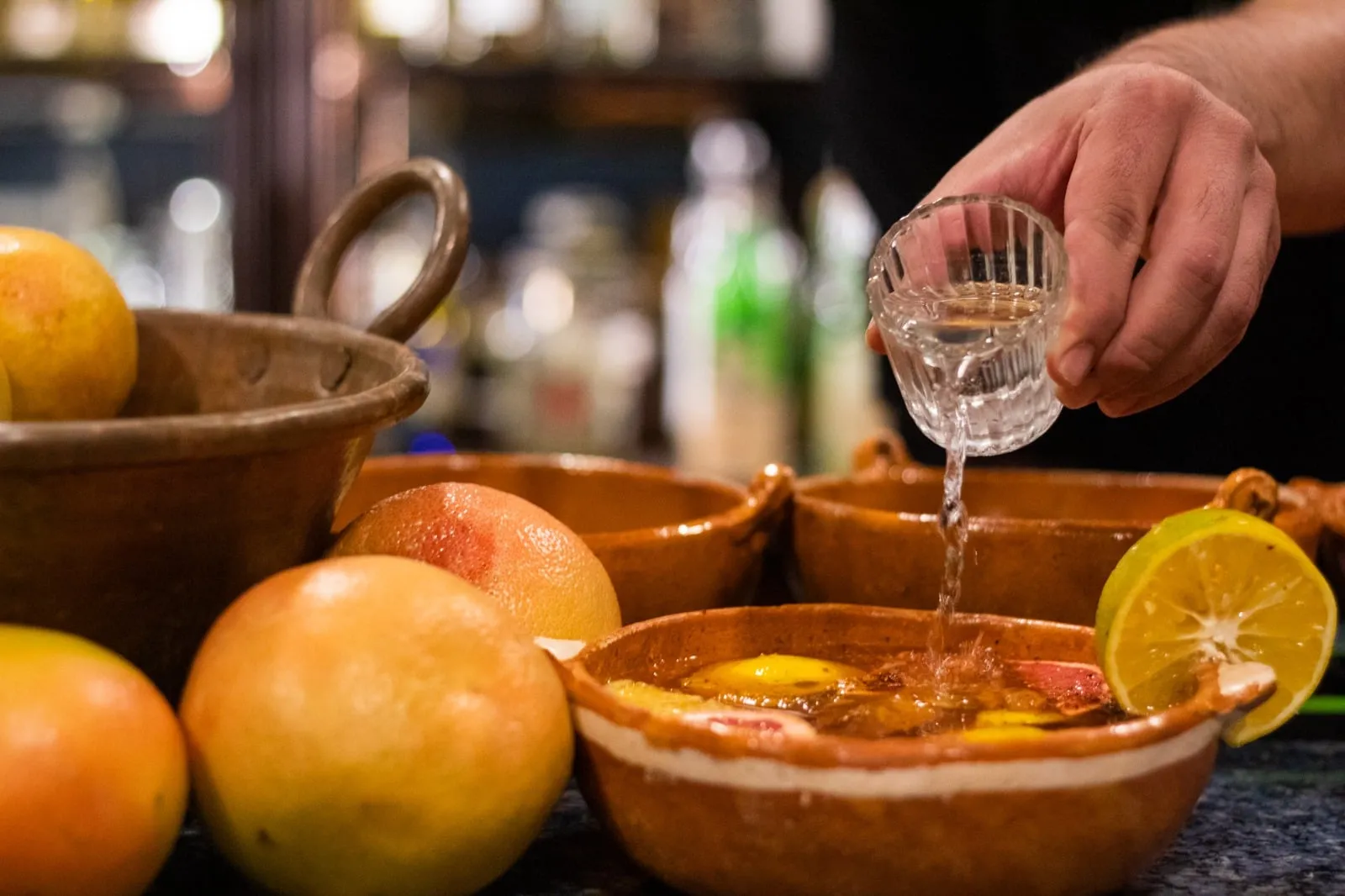 Cazuelitas de tequila